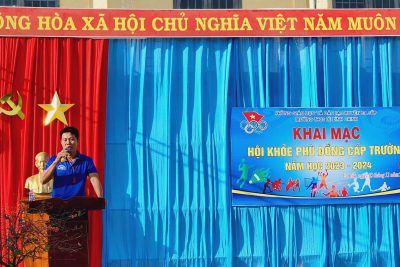 Khai mạc Hội khỏe Phù Đổng cấp trường năm học 2023 – 2024