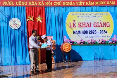 KHAI GIẢNG NĂM HỌC 2023 – 2024