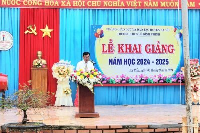 KHAI GIẢNG NĂM HỌC MỚI 2024 – 2025