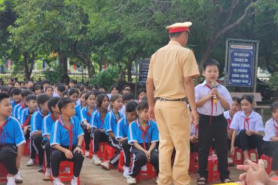 Tổ chức tuyên truyền an toàn giao thông trong nhà trường, năm học 2024 – 2025